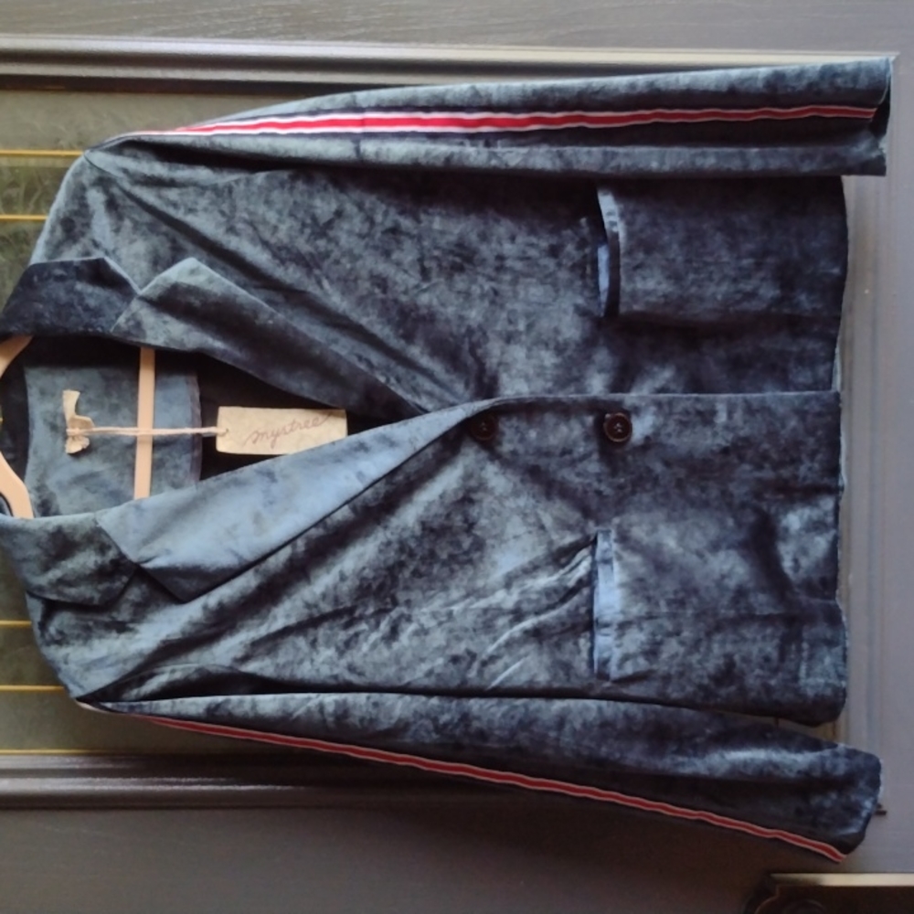 Mystree Velvet Blazer
